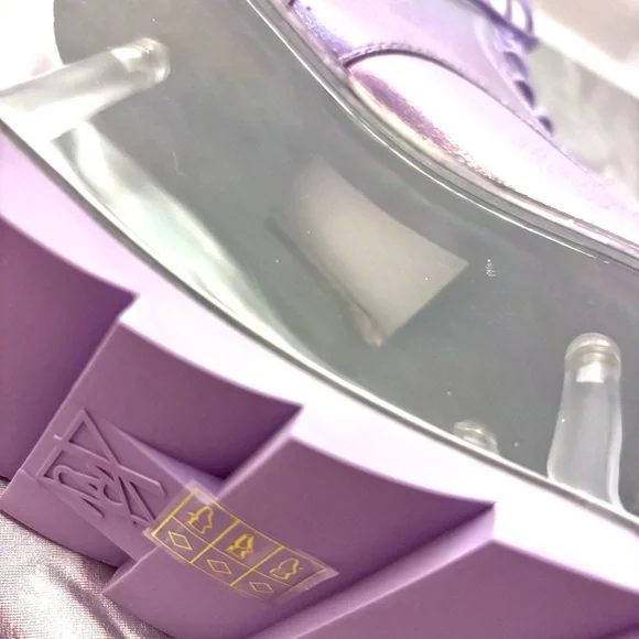 ✨ YRU metallic platform boots 6 - Picture 9 of 12